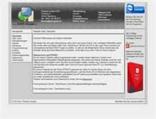 Tablet Screenshot of edv-genie.de